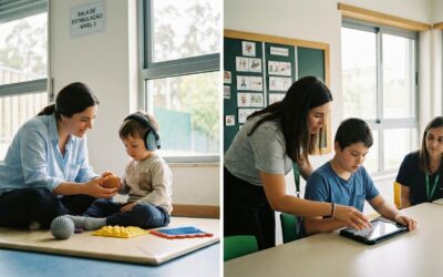 O papel da creche nos cuidados e ensino de autista nível um de suporte